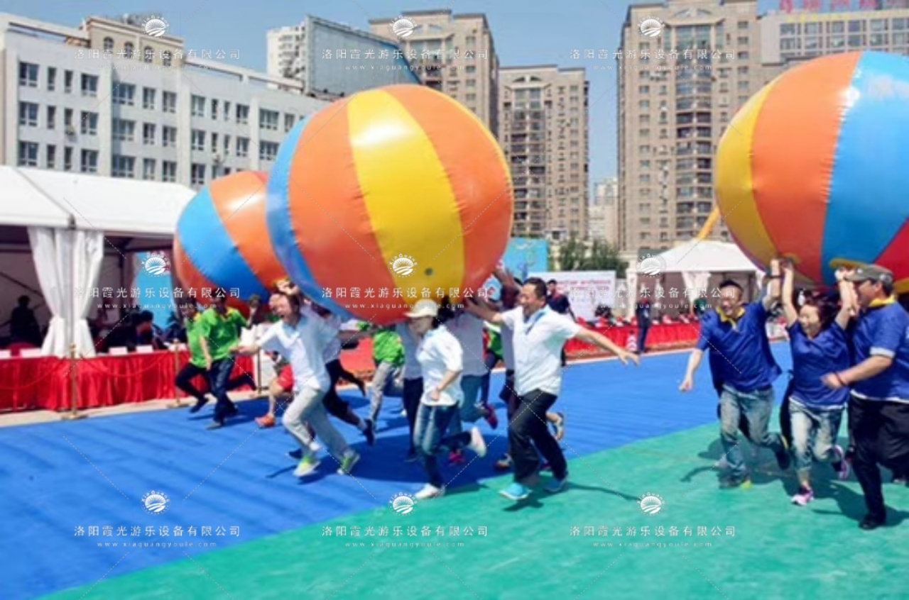 临桂充气大球竞速